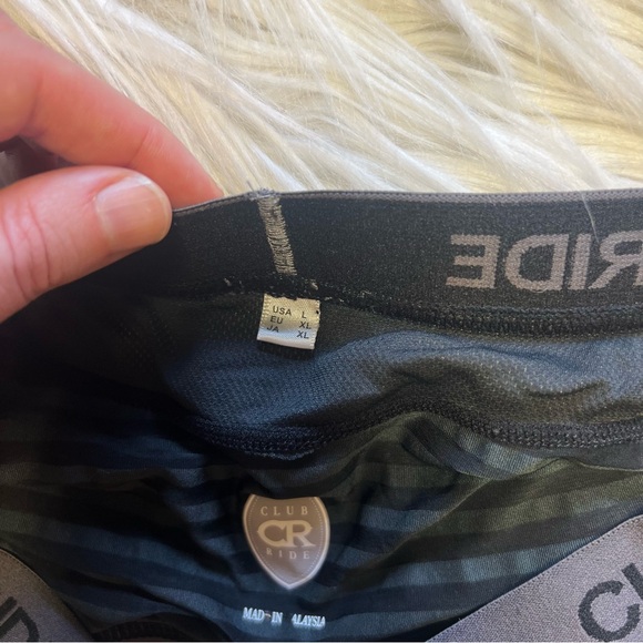Club Ride Apparel Gray Striped Boxer Briefs - Picture 2 of 4